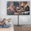 Support TV Onkron de 30 à 60 pouces, support TV universel pour un poids jusqu'à 41 kg, VESA 100 x 100 - 400 x 400 mm, base TV pivotante, noir TS5060-B