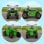 Homcom Quad Eléctrico Para Niños De 18-36 Meses 70x41,5x48,5 Cm Verde
