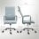 Vinsetto Silla De Escritorio Giratoria Con Respaldo Alto Altura Ajustable Gris