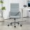 Vinsetto Silla De Escritorio Giratoria Con Respaldo Alto Altura Ajustable Gris