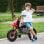 Aiyaplay Moto Eléctrica Para Niños De +3 Años Con Batería 12v Música Rojo