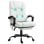 Vinsetto Silla De Oficina Con Masaje De 6 Puntos Con Respaldo Reclinable Blanco