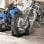Homcom Caballete De Moto Carga 816,5 Kg Robusta Con Altura Ajustable Negro