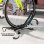 Sportnow Soporte Para Bicicletas De Suelo Plegable Portátil Altura Ajustable