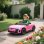 Homcom Coche Eléctrico Para Niños +3 Años Audi Rs E-tron Gt 103x58x41 Cm Rosa