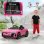 Homcom Coche Eléctrico Para Niños +3 Años Audi Rs E-tron Gt 103x58x41 Cm Rosa