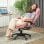 Vinsetto Silla De Masaje Reclinable Con 6 Puntos De Masaje 68x72x110-120cm Rosa