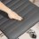 Homcom Silla De Oficina Sin Brazos Tapizada En Pu Carga 120 Kg Gris Oscuro