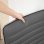 Homcom Silla De Oficina Sin Brazos Tapizada En Pu Carga 120 Kg Gris Oscuro