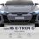 Homcom Coche Eléctrico Para Niños +3 Años Audi Rs E-tron Gt 103x58x41 Cm Gris