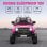 Aiyaplay Coche Eléctrico Para Niños De +3 Años Con Mando A Distancia Rosa