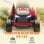 Aiyaplay Tractor Eléctrico Para Niños Con Remolque Desmontable Rojo