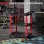 Homcom Carro De Taller Con 3 Estantes Ruedas Y Asas Carga 91 Kg Rojo Y Negro