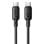 USB-C Kabel Baseus Silky Series 1m 100W Schnelllade Silikon Schwarz