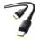 USB-C Kabel Baseus Silky Series 1m 100W Schnelllade Silikon Schwarz