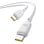 Datenkabel Baseus Silky Series 100 W Typ C zu Typ C 1 m Weiß Silikon