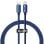 Kabel Baseus CAJY000203 Lightning auf USB C 1,2 m 20 W Textil Blau