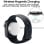 Cable carga magnética COOL Apple Watch Series 1-10 SE Ultra USB blanco