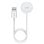 Cable carga magnética COOL Apple Watch Series 1-10 SE Ultra USB blanco