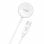 Cable cargador magnético COOL Tipo-C para Apple Watch Series 1-10 SE Ultra 2.5W Blanco
