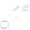 Cable cargador magnético COOL Tipo-C para Apple Watch Series 1-10 SE Ultra 2.5W Blanco