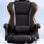 Silla Oficina COOL Board Gama Office Ergonomica Cuero Sintetico Negro Reclinable 180º