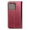 Custodia per cellulare Cool Flip Cover Libro Similpelle TPU Burgundy per OPPO A5/A5m