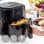 Friteuse à air InnovaGoods Fryinn Balance 5000 5L 1500W avec balance et accessoires
