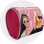 Astuccio rotondo deluxe Barbie. Interno completamente foderato e personalizzato.