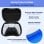 Custodia per controller PS5. Semirigida, con maniglia, interno morbido e vellutato e chiusura con cerniera.