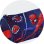 Astuccio rotondo di Spiderman. Interno completamente foderato e personalizzato.