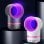 W4 Elektrische Mückenfalle mit UV-LED-Licht und Staubsauger.