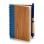 4er-Pack Bambus-Notizbücher mit glattem Radiergummi und Stift, 13 x 10 cm, 4 verschiedene Farben.
