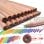 Set di 12 matite di legno arcobaleno magico