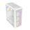 PC-Gehäuse SUPRA GAMING GTI 95 Mesh White 4x ARGB-Lüfter gehärtetes Glas EATX-kompatibel