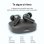 Ksix Ultimai Auriculares Inalámbricos, Autonomía 20 + 6 Horas, Ia Integrada, Traducción Simultánea, Llamadas, Asistente 
