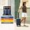Malette de Voyage Cabine 40x25x20 cm, 20 L, Roues 360º, ABS Recyclé, 2 kg