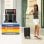 Maleta Cabina Numada ABS Reciclado 20L Ruedas 360º Extraíbles 40x25x20cm Ultraligera Negra