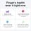 Anello Smart Health Tracker acciaio inox sensore battito sonno IP68 iOS Android
