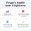 Smart Ring Health Tracker Anello Monitoraggio 24/7 IP68 Ultra Leggero 4,7g Autonomia Lunga