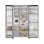 Samsung RB34C600ESA/EF Frigorífico Americano 178cm 640L Clase D Inox WiFi AI SpaceMax™ Metal Cooling