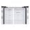 Samsung RS57DG400EM9 Frigorífico Americano 178cm 583L E Inox Wifi No Frost