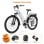 E-Bike PURE UNICORN U8 500W Mittelmotor 90Nm 48V 14Ah LCD IP54 Shimano 7-fach