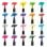 Conjunto de Marcadores Brush Pen 20+1 Nylon Flexível Acuarelável com Misturador de Água