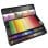 Coffret 120 crayons de couleur professionnels Bois Boîte métal 3 niveaux avec accessoires