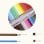 Coffret 120 crayons de couleur professionnels Bois Boîte métal 3 niveaux avec accessoires
