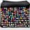 Set de 262 feutres double pointe 1 mm et 6 mm coffret polyester couleurs variées