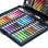 Conjunto de Pintura 150 Peças Infantil Maleta Portátil Material Lavável e Seguro