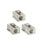 Taille-crayon en aluminium lot de 3 haute précision et durabilité