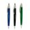 Caneta Clip Metal 3 Cores Design Elegante Jogo 3 Unidades